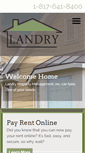 Mobile Screenshot of landryproperty.com